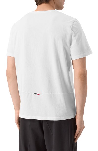 Хлопковая футболка MONCLER, арт. 8C777/829H8, фото 4