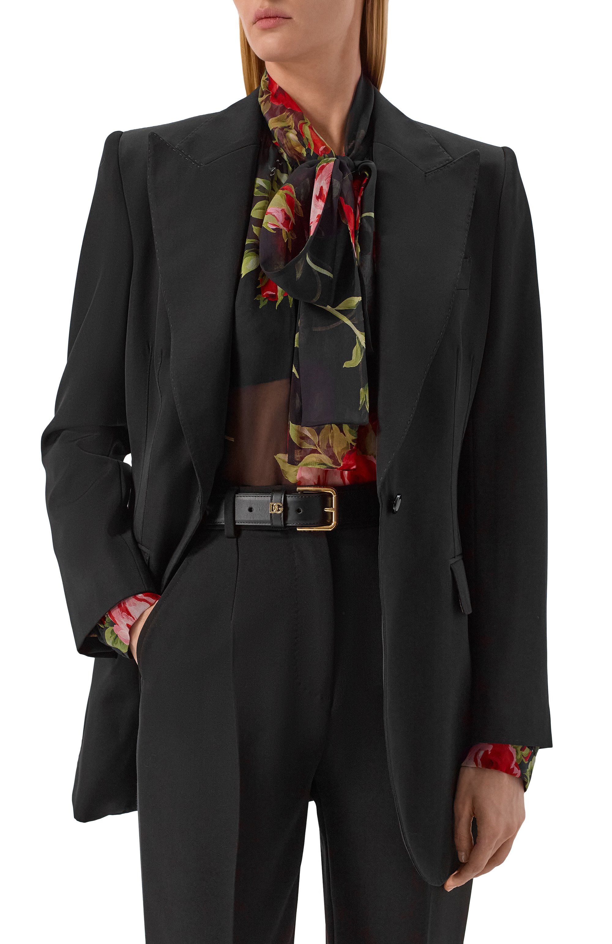 Кожаный ремень DOLCE & GABBANA, арт. BE1636/AW576, фото 2