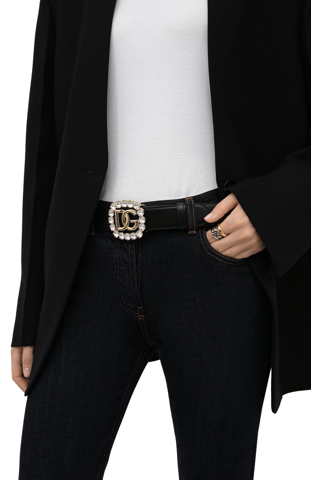 Кожаный ремень DOLCE & GABBANA, арт. BE1481/AQ626, фото 2