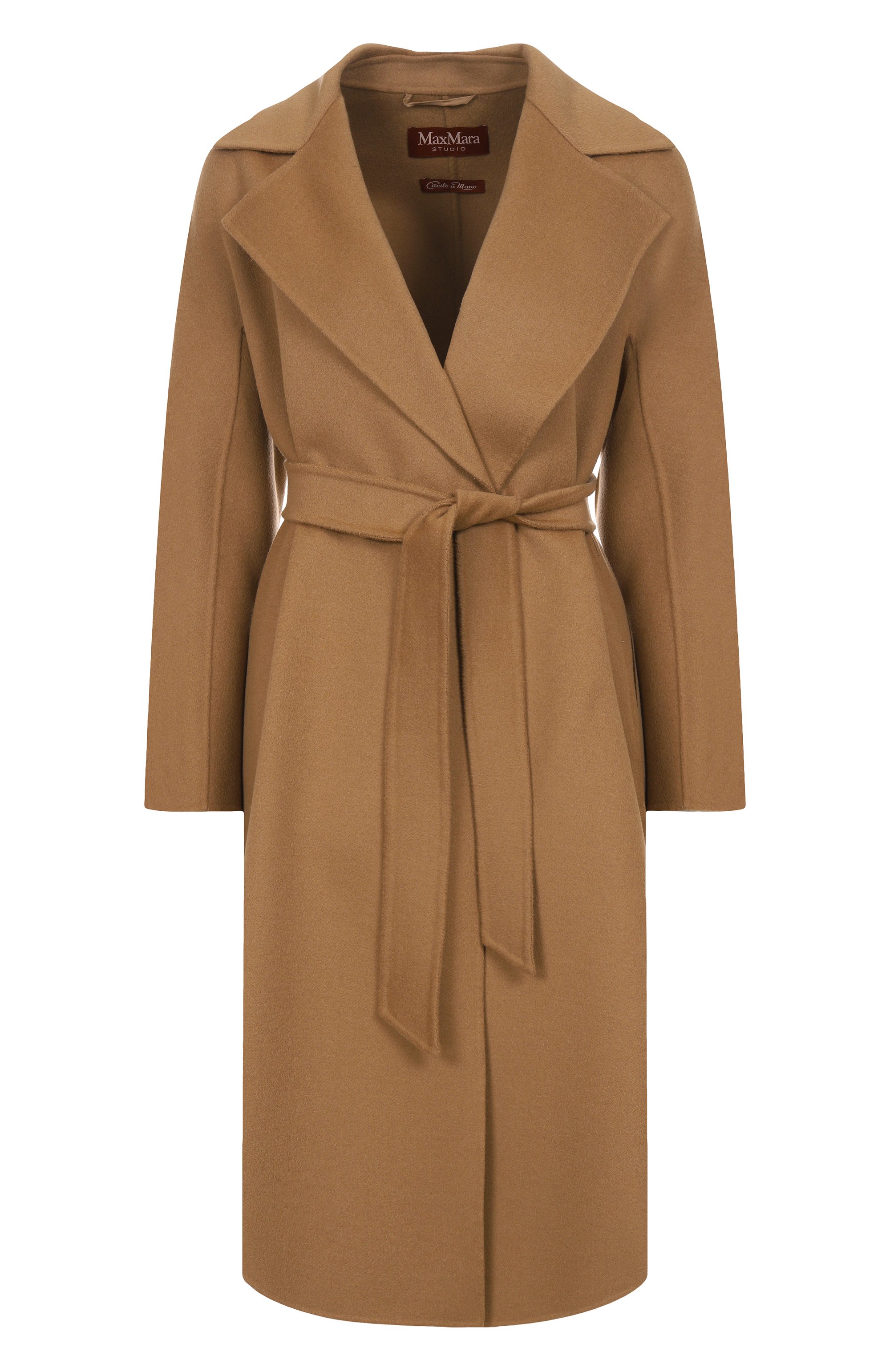 Шерстяное пальто MAX MARA STUDIO, арт. CLES, фото 1