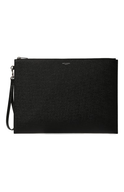 Кожаная папка для документов SAINT LAURENT черного цвета по цене 59950 руб., арт. 683872/BTY0N, фото 4 Кожаная папка для документов SAINT LAURENT, арт. 683872/BTY0N, фото 4