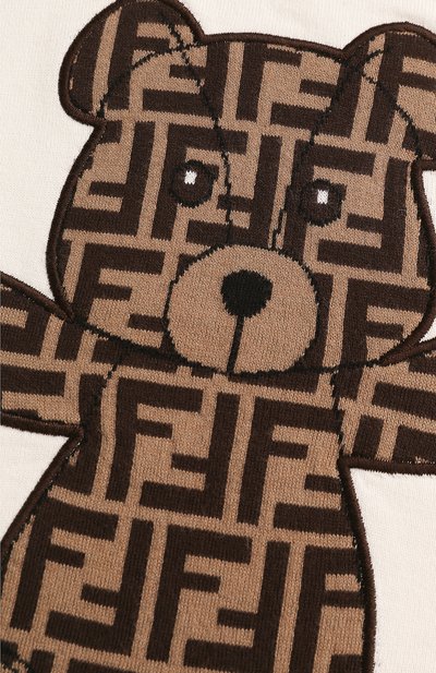 Хлопковый плед FENDI, арт. BUJ139/A3TE, фото 2