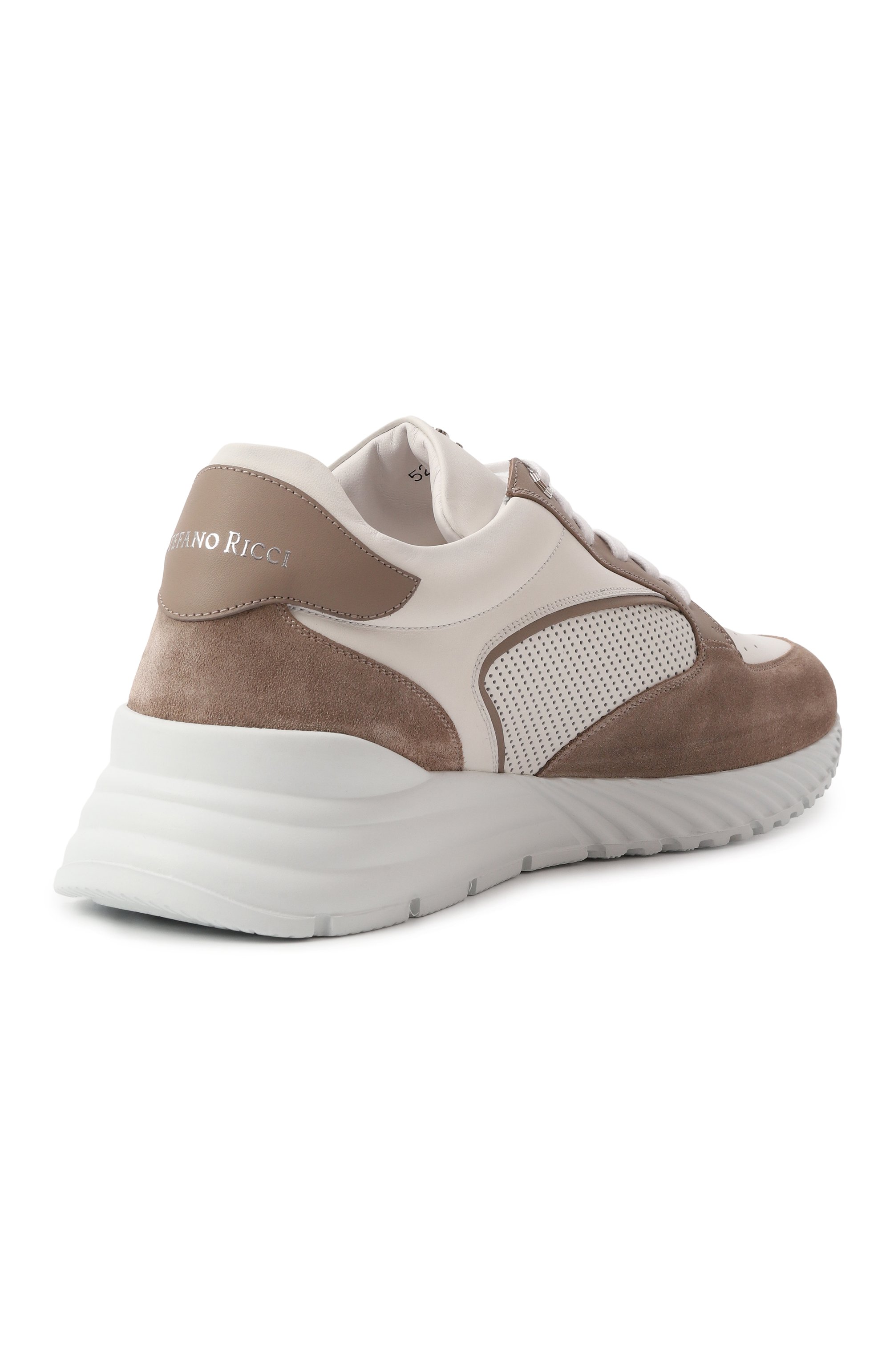 Кожаные кроссовки STEFANO RICCI, арт. UF689G5246/SDPWY, фото 5