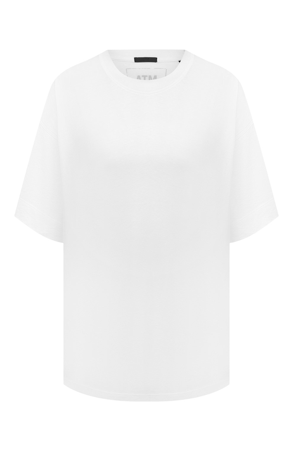 Хлопковая футболка ATM ANTHONY THOMAS MELILLO, арт. AW1386-GAB, фото 1