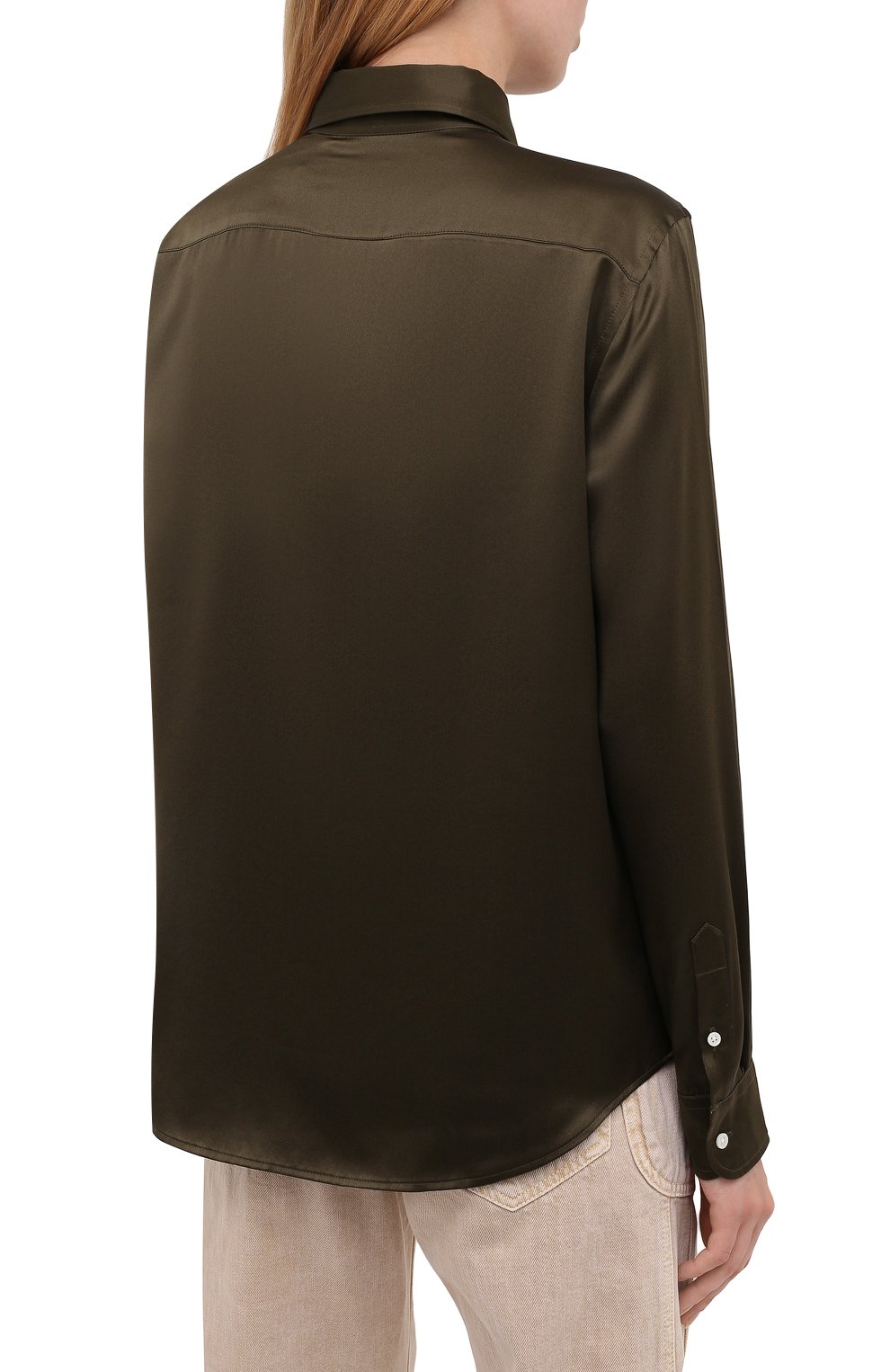 Атласная рубашка POLO RALPH LAUREN, арт. 211798122, фото 4