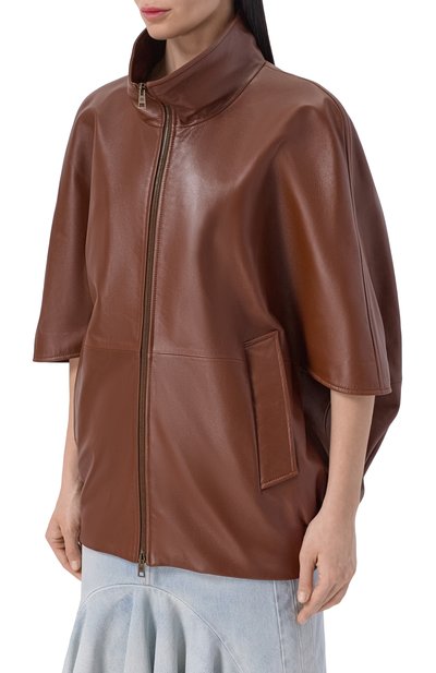 Кожаная куртка BALENCIAGA, арт. 871987/TUS11, фото 3