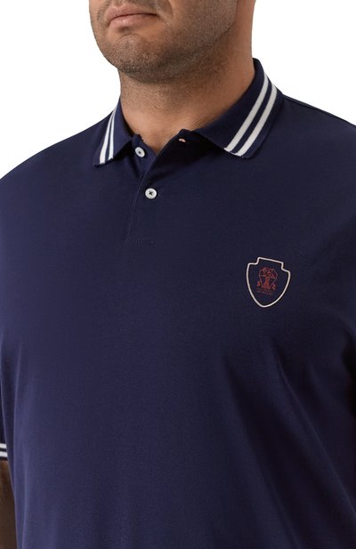 Хлопковое поло BRUNELLO CUCINELLI, арт. M0B133940W, фото 5