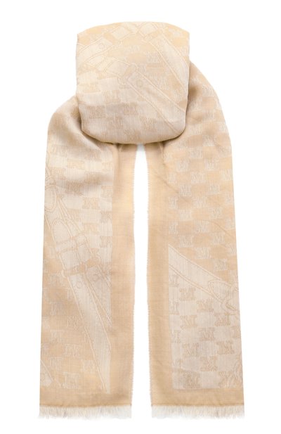 Женский палантин из шерсти и шелка MAX MARA, арт. MXAPED0NE