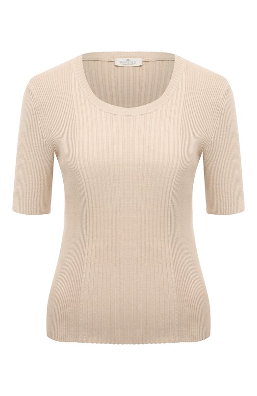 

Пуловер из шелка и хлопка Panicale, Бежевый