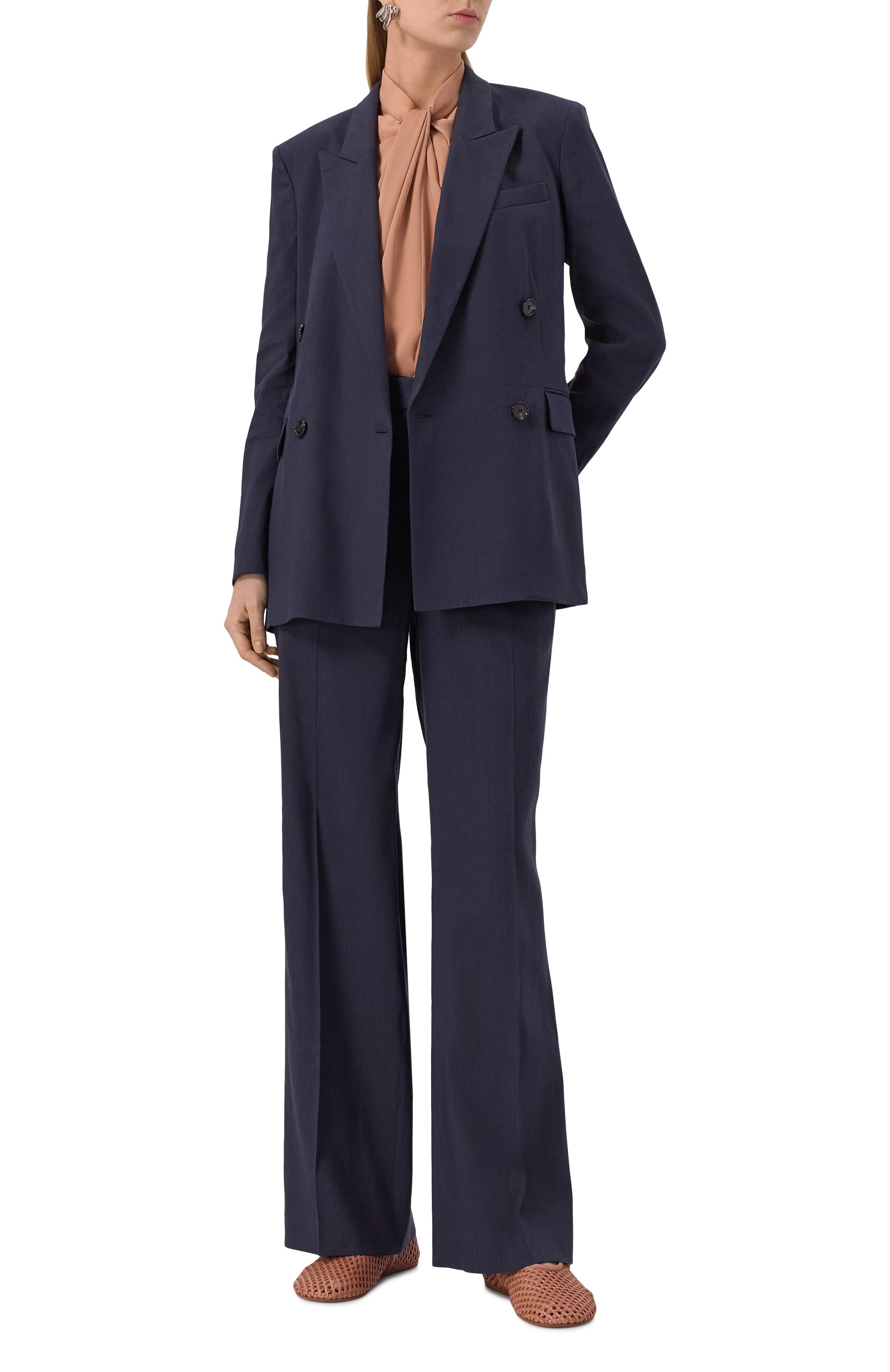 Жакет изо льна и вискозы BOSS, арт. 50537956, фото 2