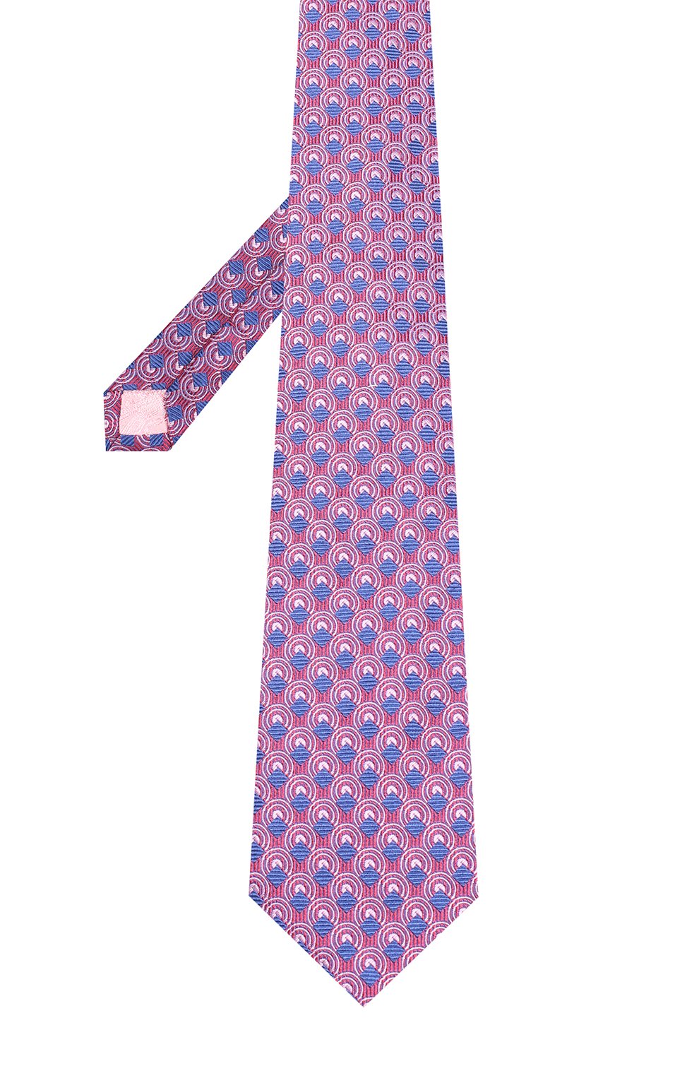 Шелковый галстук с узором TURNBULL & ASSER, арт. TIE002-BB203, фото 2