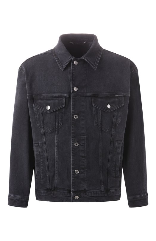 Джинсовая куртка Dolce & Gabbana G9NL5D/G8HW4 Чёрный G9NL5D/G8HW4
