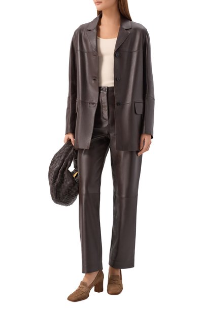 Замшевые туфли carla 65 SANTONI бежевого цвета по цене 112000 руб., арт. WD0G72446HI2NAEA, фото 3 Замшевые туфли carla 65 SANTONI, арт. WD0G72446HI2NAEA, фото 3