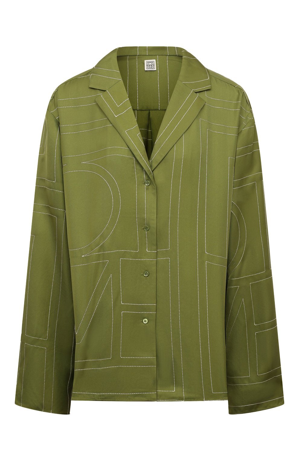 Шелковая рубашка TOTEME, арт. 241-WRT976-FB0089, фото 1