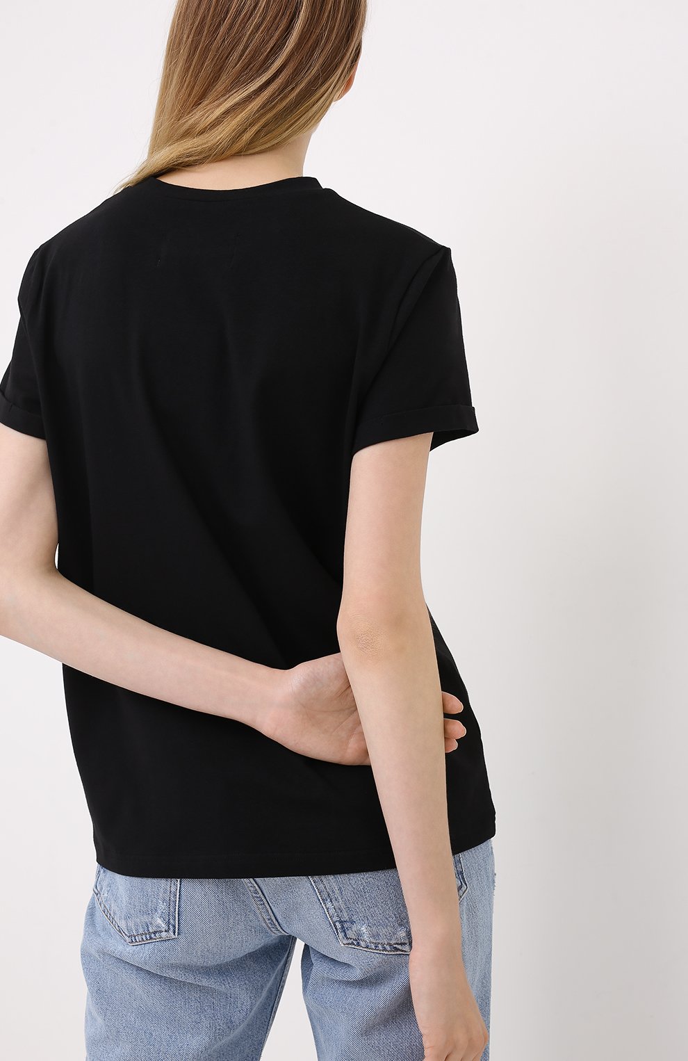 Хлопковая футболка SEVEN LAB, арт. T20-№1VLE neon black, фото 4