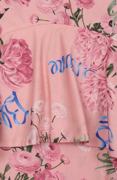 Хлопковое платье BLUMARINE, арт. BFAB0440/CAB08, фото 3