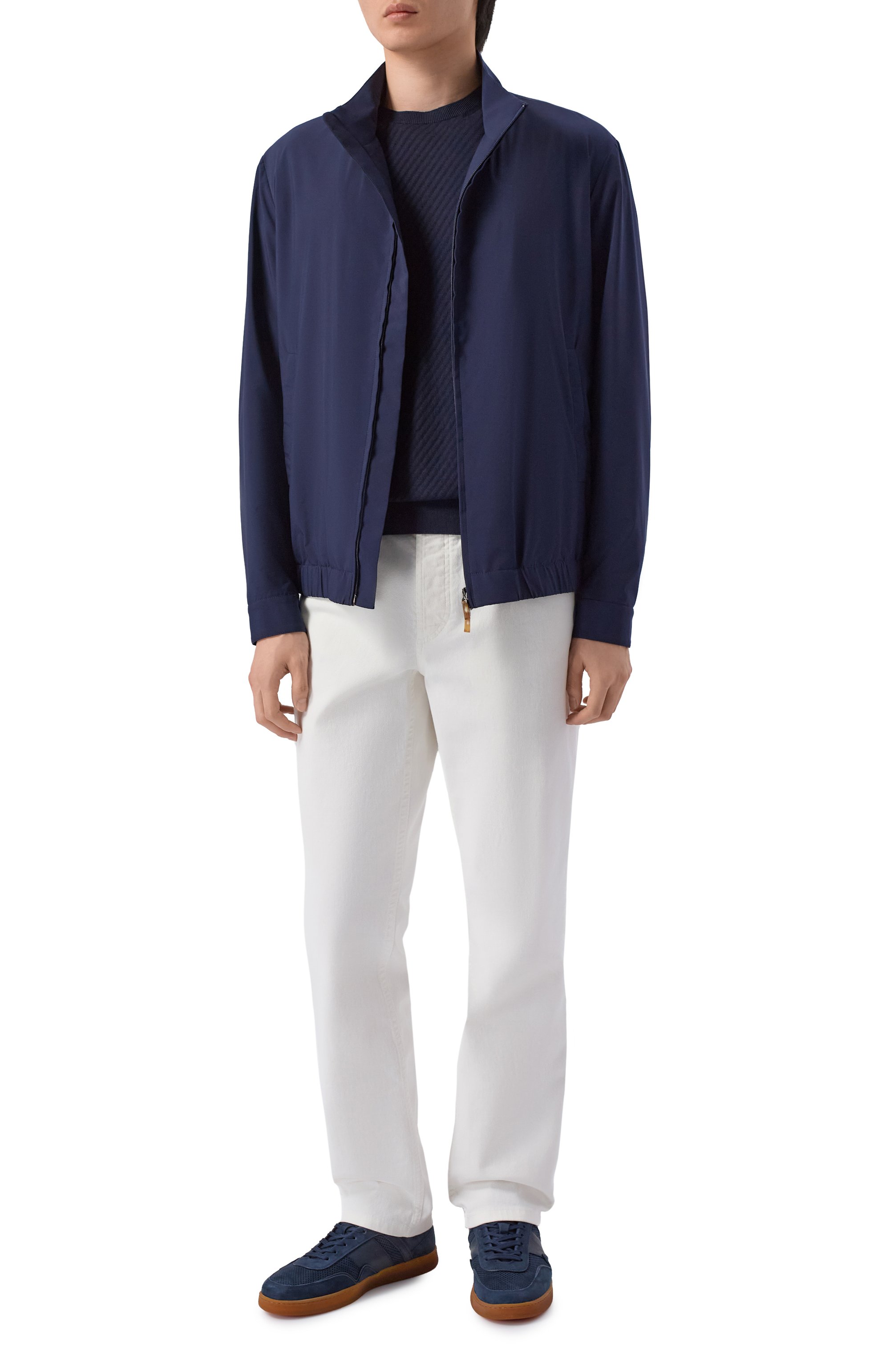 Джемпер из хлопка и шелка CORNELIANI, арт. 27M518/2725144, фото 2