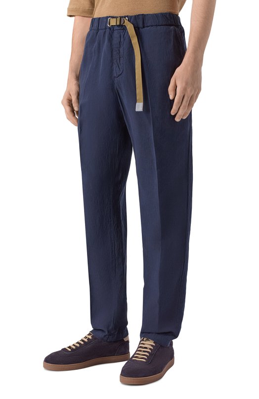 Брюки из лиоцелла и льна White Sand 26SU66/80 Синий  26SU66/80 Фото 3