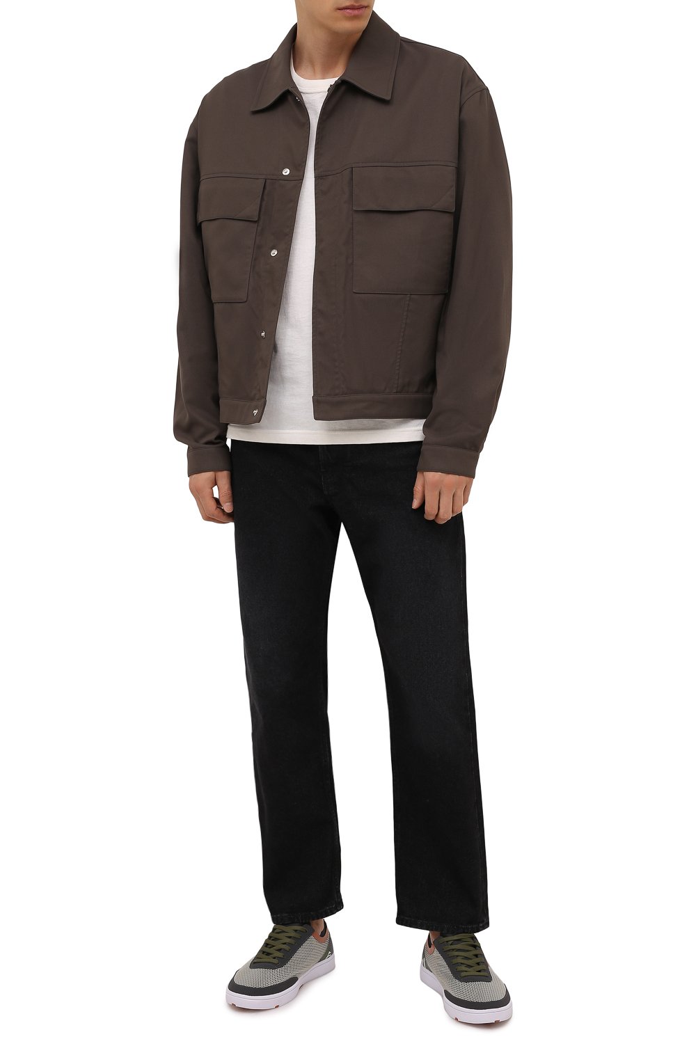 Текстильные кеды ORLEBAR BROWN, арт. 272791, фото 2