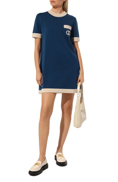 Шерстяное платье GUCCI, арт. 606015 XKA4A, фото 2