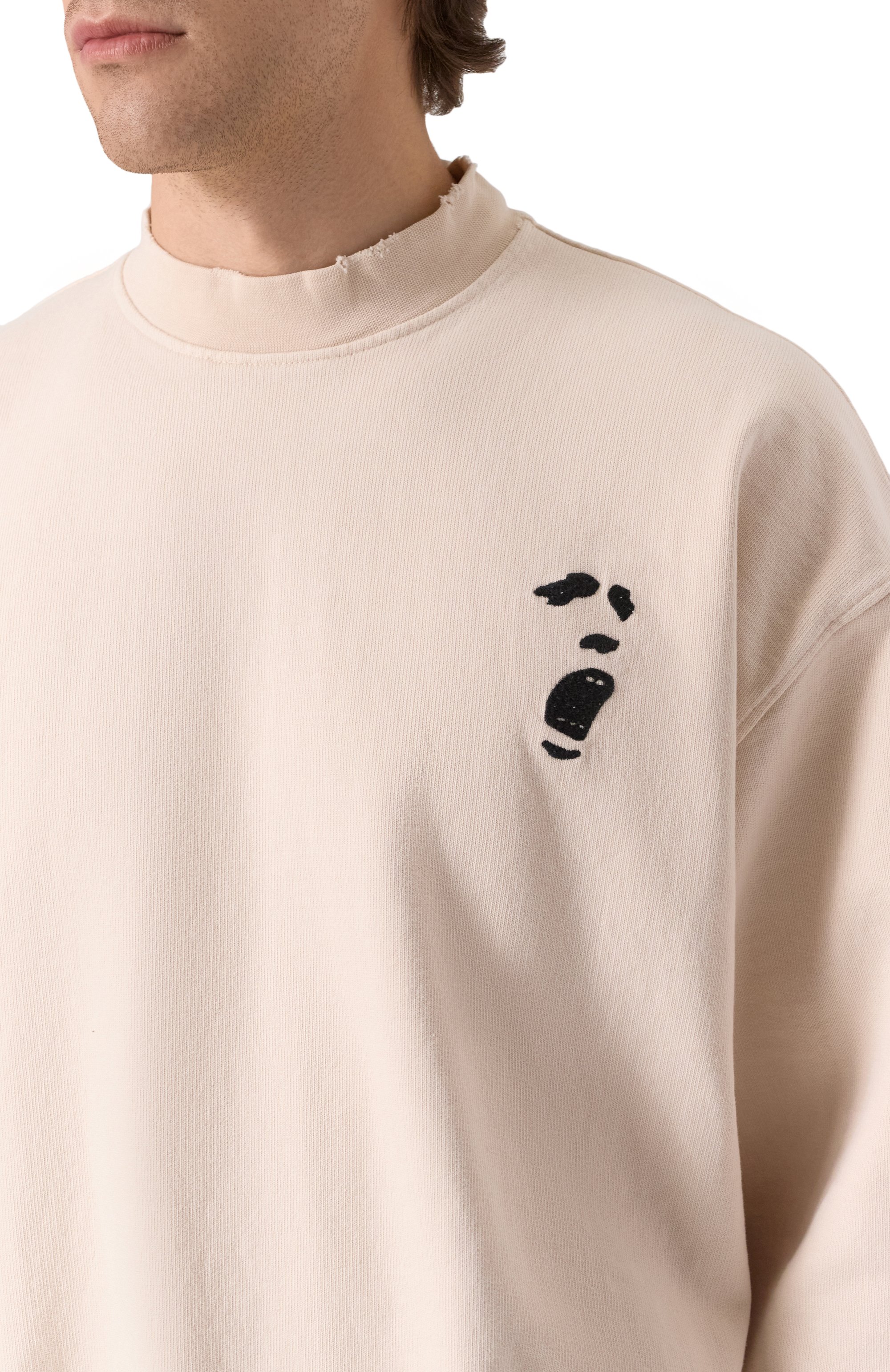 Хлопковый свитшот AN OTHER DATE, арт. S25MA0DSW176, фото 5