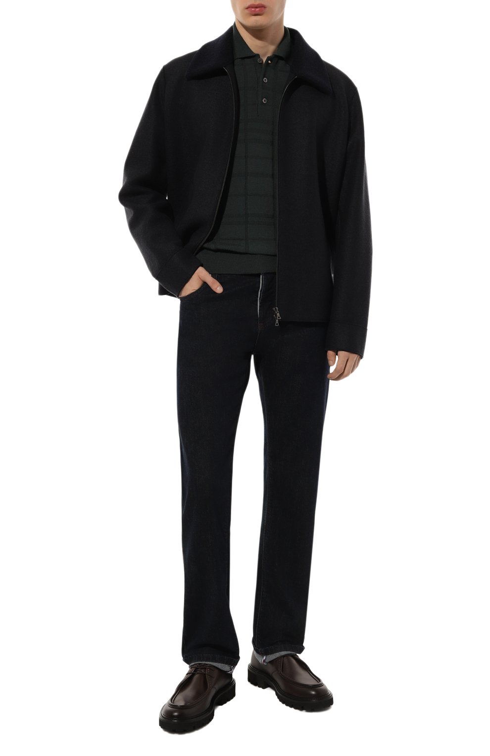 Шерстяное поло CANALI, арт. C0017/MK02152, фото 2