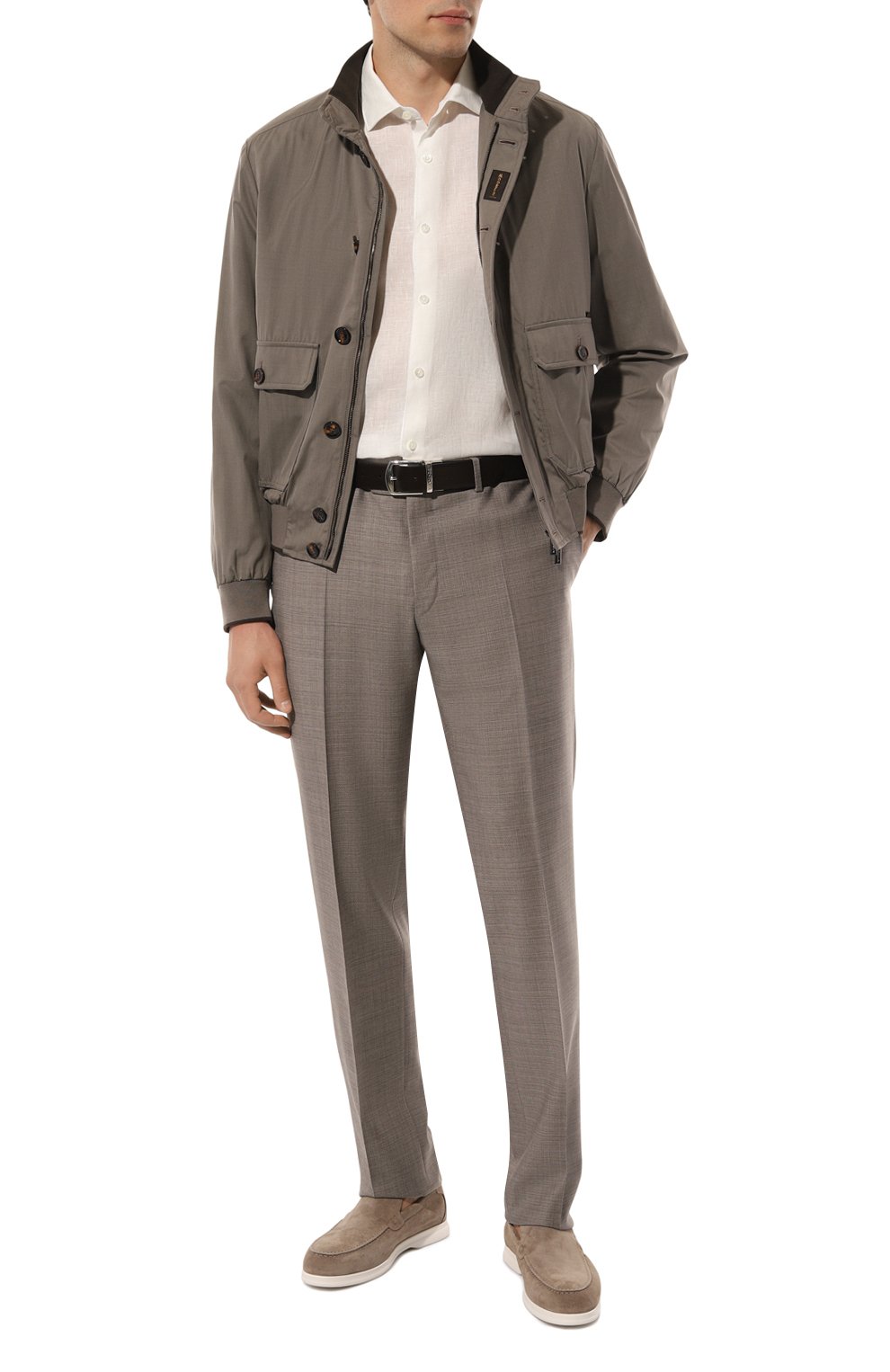 Льняная рубашка ZEGNA, арт. UDX38A7/SRF5, фото 2