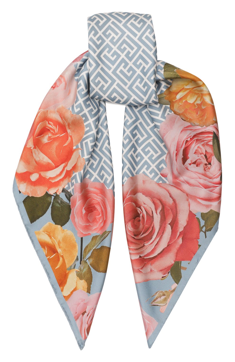 Шелковый платок BALMAIN, арт. CF0XF085/SD87, фото 1