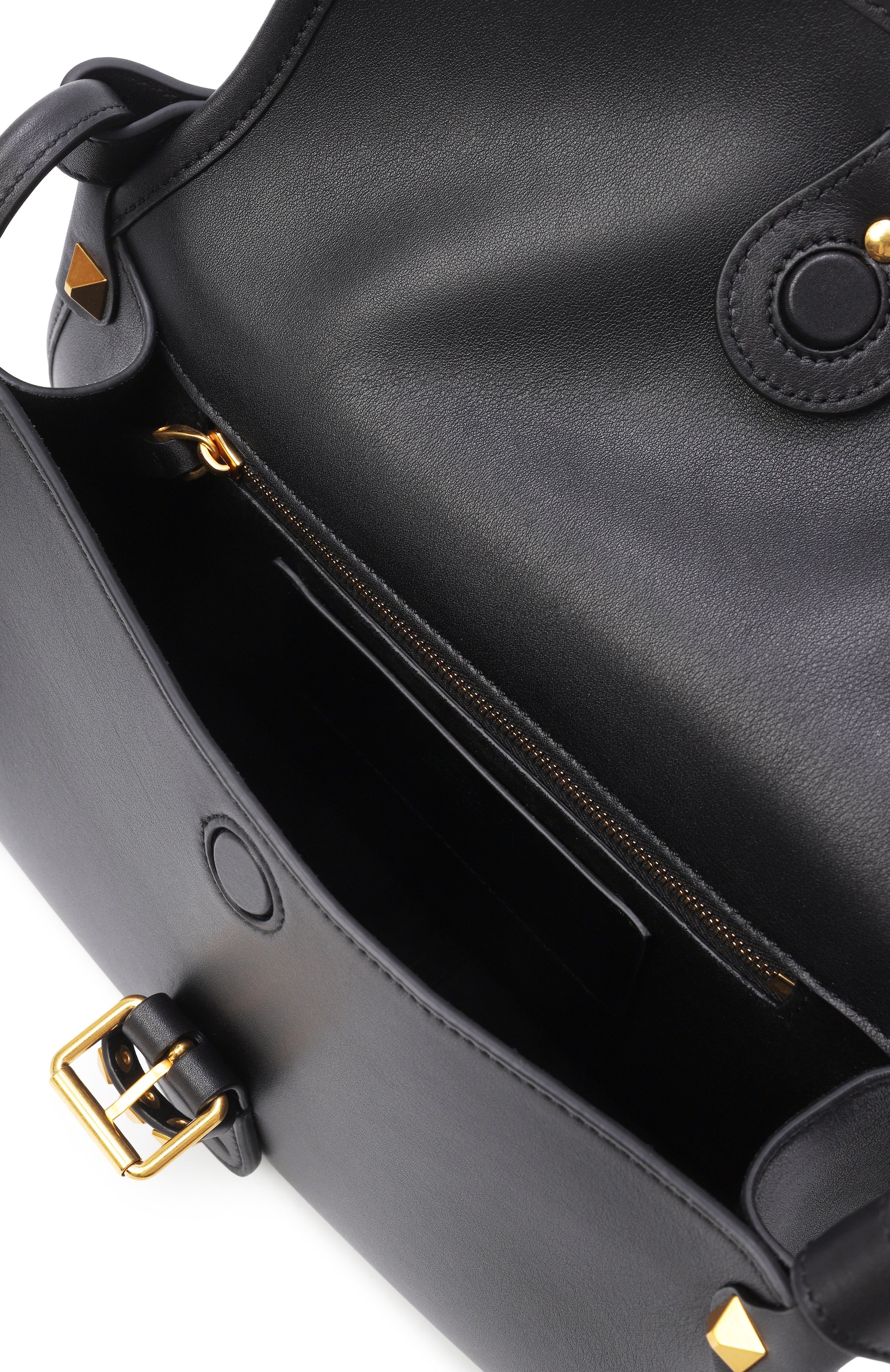 Сумка flaneuse VALENTINO черного цвета по цене 372000 руб., арт. 8W2B0T06/FEF, фото 5 Сумка flaneuse VALENTINO, арт. 8W2B0T06/FEF, фото 5