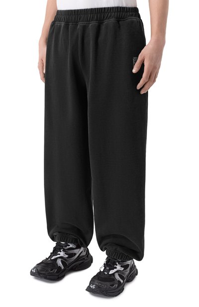 Хлопковые джоггеры VETEMENTS, арт. ME76SP160B/1302 M0LLET0N, фото 4