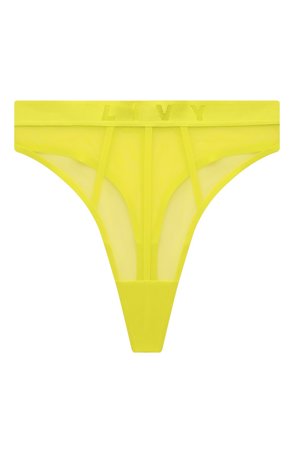 Трусы-стринги LIVY желтого цвета по цене 9180 руб., арт. 654363807, фото 1 Трусы-стринги LIVY, арт. 654363807, фото 1