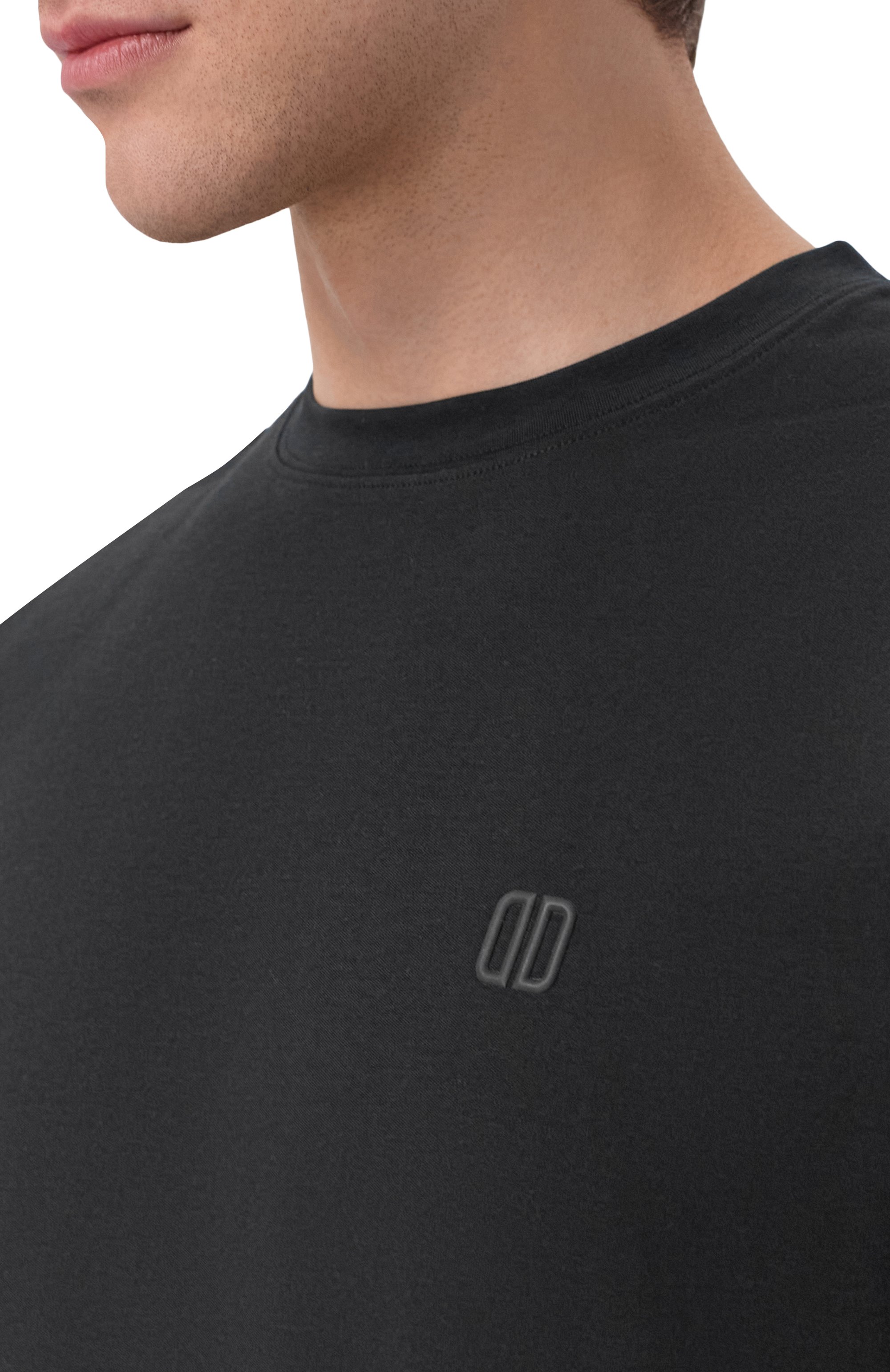 Хлопковая футболка DUNO черного цвета по цене 11100 руб., арт. DUARTE/FAR0, фото 5 Хлопковая футболка DUNO, арт. DUARTE/FAR0, фото 5