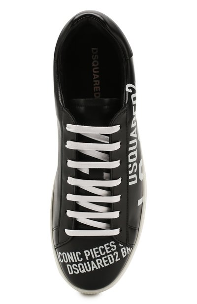 Кожаные кеды DSQUARED2, арт. SNM0005 01502648, фото 5