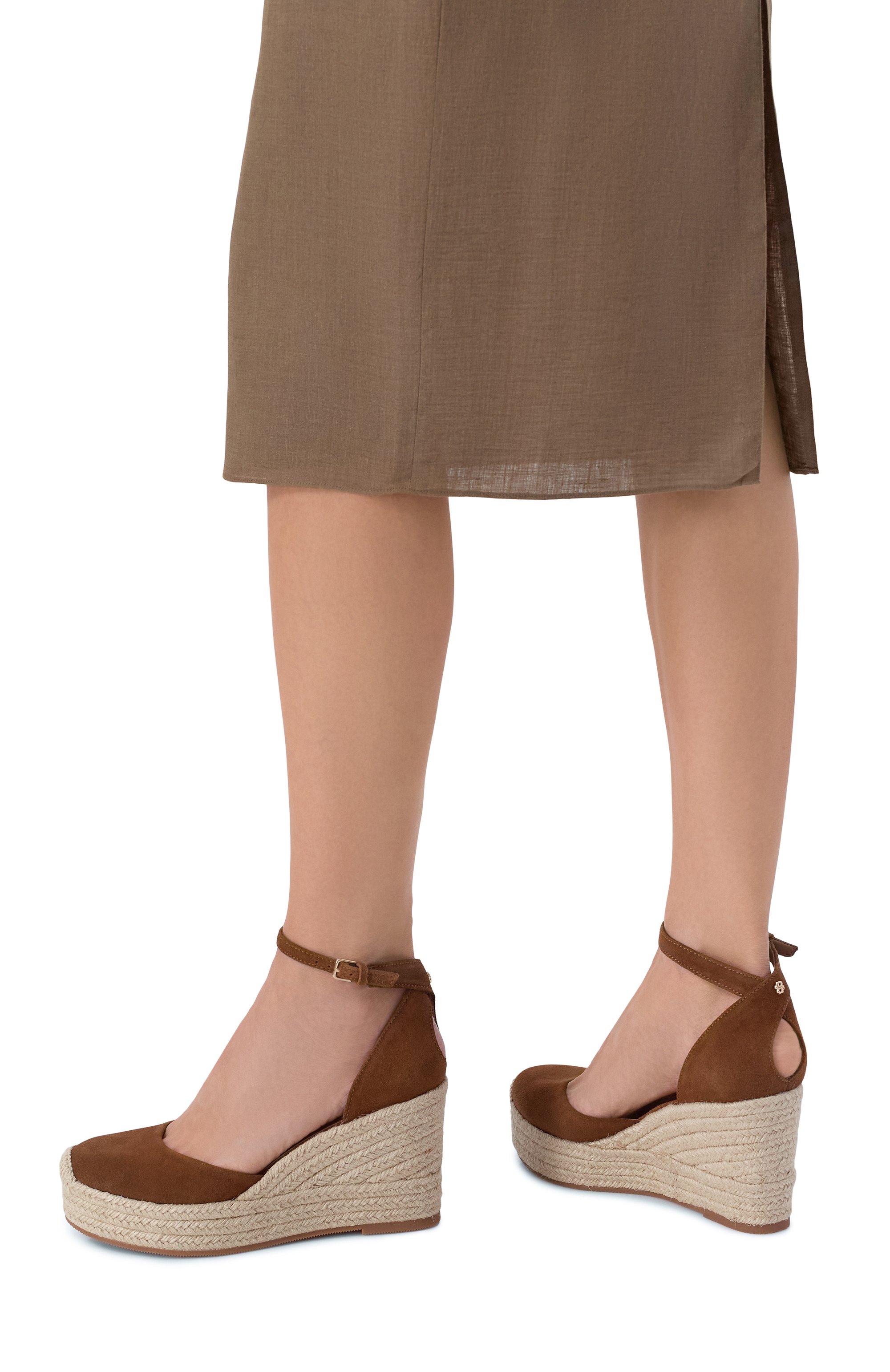 Замшевые туфли BOSS коричневого цвета по цене 24800 руб., арт. 50563452, фото 2 Замшевые туфли BOSS, арт. 50563452, фото 2