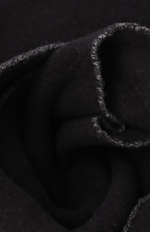 Шерстяной шарф Jacquemus 24HACU00579/A0T4044 Чёрный  24HACU00579/A0T4044 Фото 3