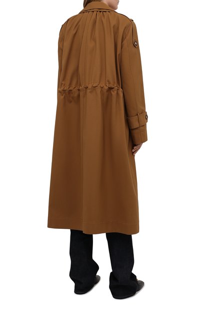 Хлопковый плащ VICTORIA BECKHAM, арт. 1221WCT002518B, фото 4