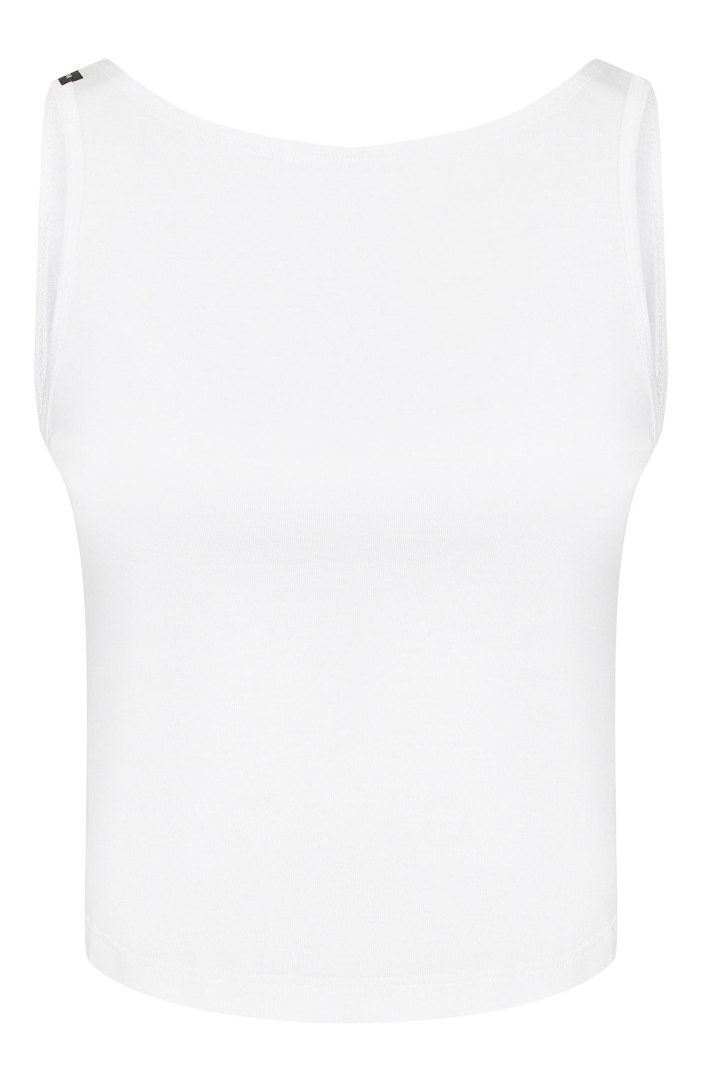 Хлопковая майка DOLCE & GABBANA белого цвета по цене 27500 руб., арт. F8M01T/FU7EQ, фото 1 Хлопковая майка DOLCE & GABBANA, арт. F8M01T/FU7EQ, фото 1