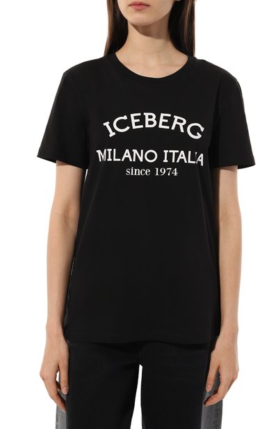 Хлопковая футболка ICEBERG, арт. F021/6321, фото 3