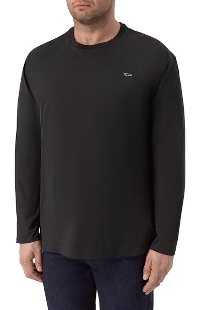 Хлопковый лонгслив PAUL&SHARK, арт. 99311006, фото 3