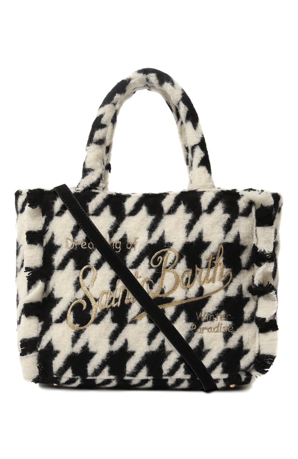 Сумка MC2 SAINT BARTH черно-белого цвета по цене 14450 руб., арт. STBA/C0LETTE CLASSIC/09871E, фото 4 Сумка MC2 SAINT BARTH, арт. STBA/C0LETTE CLASSIC/09871E, фото 4