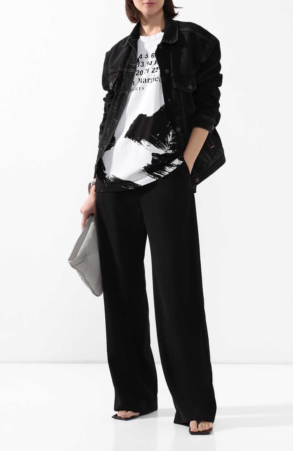 Хлопковая футболка MAISON MARGIELA, арт. S29GC0282/S22816, фото 2