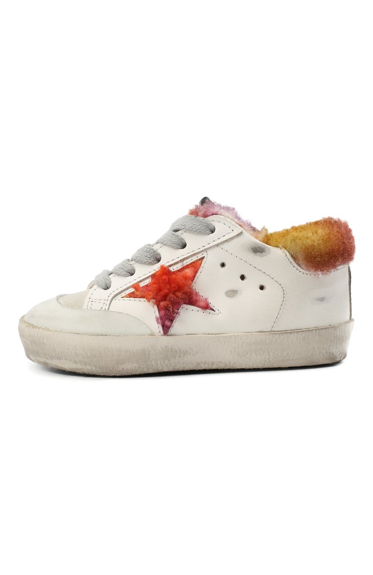 Кожаные кеды GOLDEN GOOSE DELUXE BRAND, арт. GJF00107.F000435, фото 1