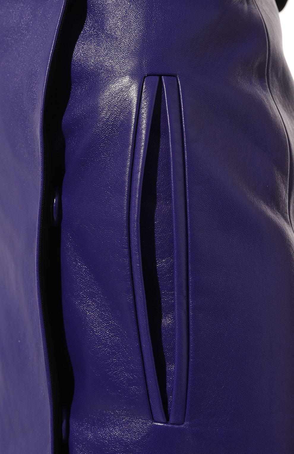 Кожаная юбка PRADA, арт. 51807-1ZFE-F0570, фото 5