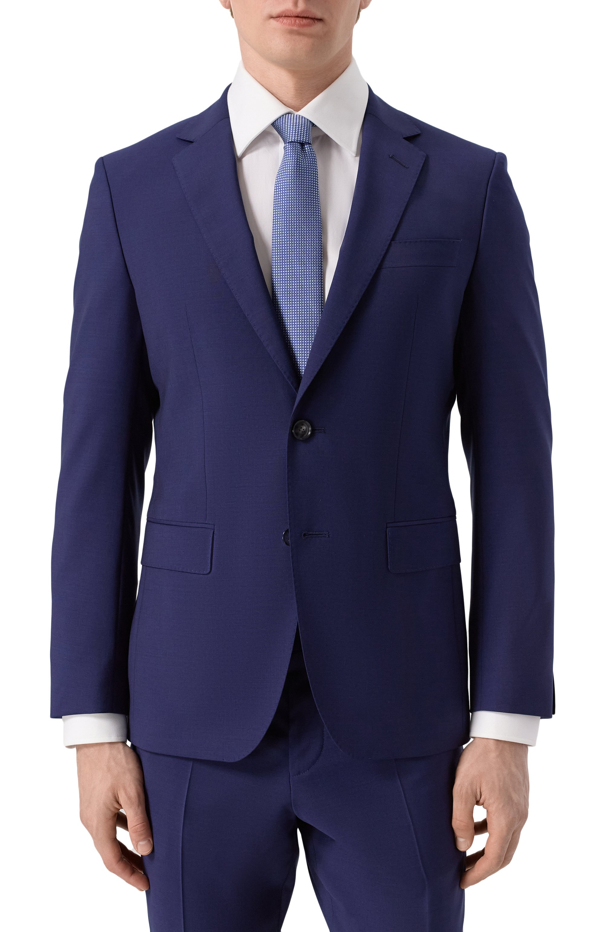 Шерстяной пиджак BOSS, арт. 50537537, фото 4