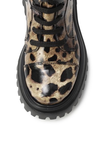 Кожаные ботинки DOLCE & GABBANA, арт. D11360/AM568/27-36, фото 4