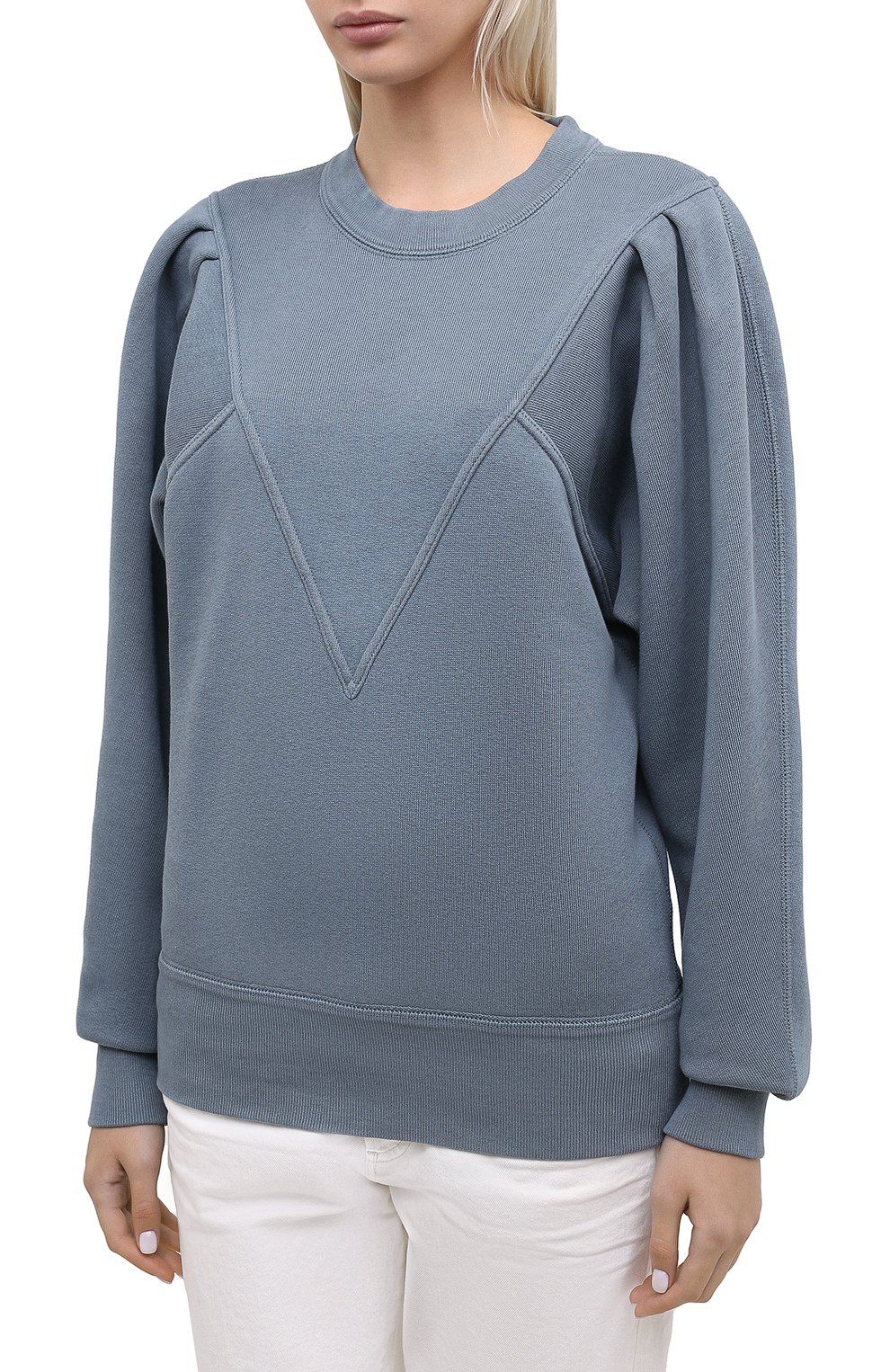 Хлопковый пуловер ISABEL MARANT ETOILE, арт. SW0253-20A055E/TADELIA, фото 3