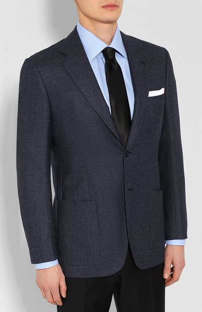 Шерстяной пиджак KITON, арт. UG81K02S09, фото 3