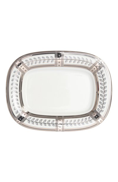 Поднос прямоугольный маленький STEFANO RICCI, арт. 0V01612/LEAVES