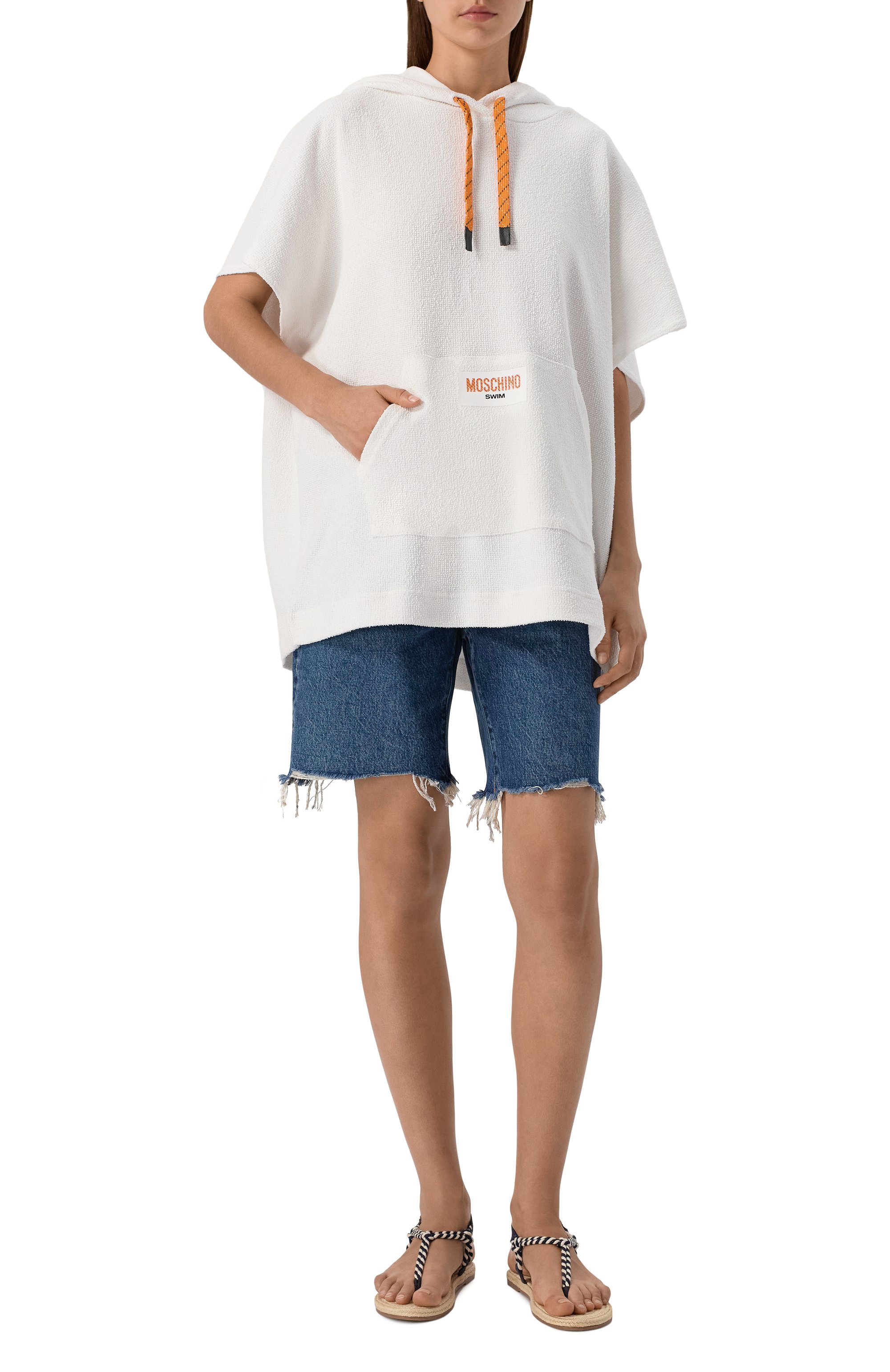 Хлопковая туника MOSCHINO, арт. A1703/9422, фото 2