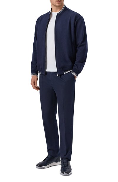 Кожаные кроссовки innova SANTONI, арт. MBIG22073BGRTEVU, фото 2